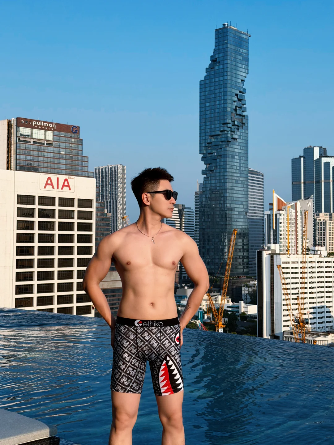 来泰兰德🇹🇭怎么能不去曼谷最高空泳池