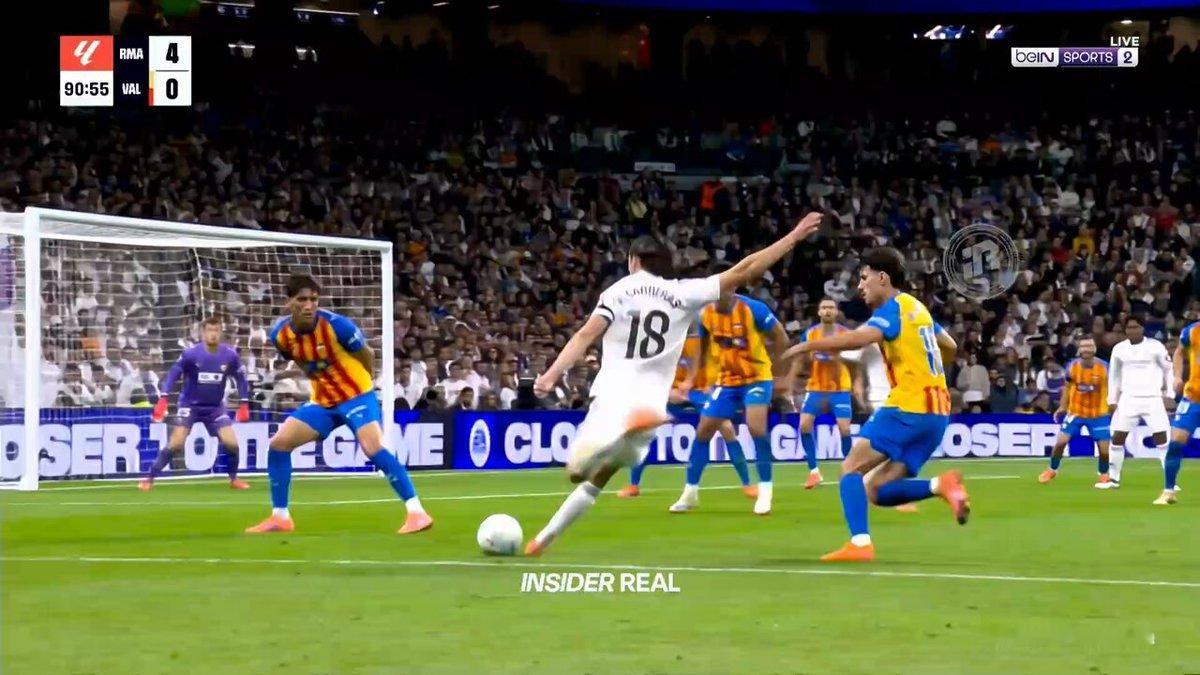 昨晚，皇马最后一球，这个角度相当哇塞！ ​​​