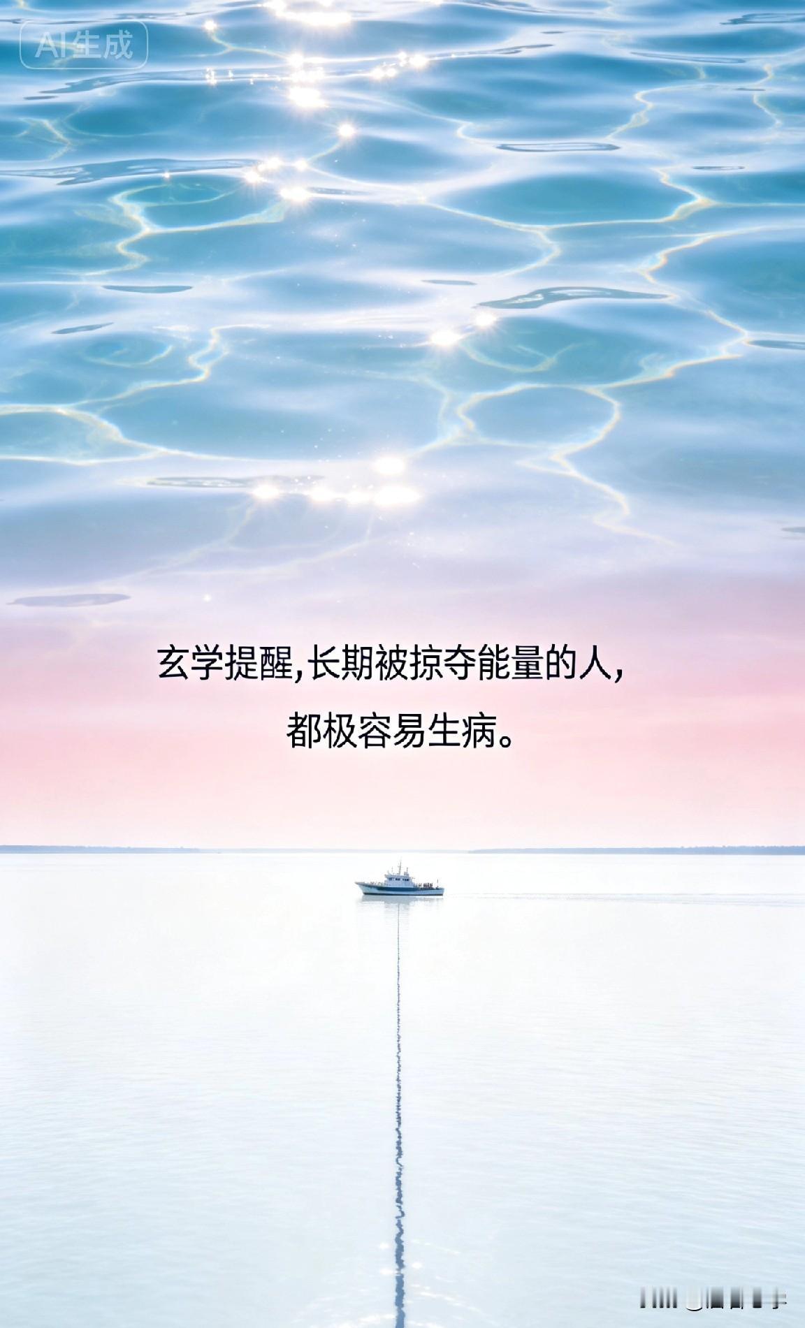 玄学提醒，长期被掠夺能量的人，都极容易生病。

你有没有发现一种人？

明明身体