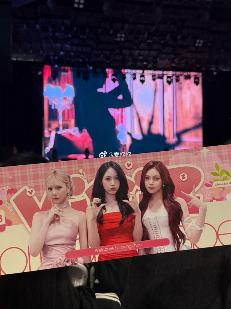 虽然只是1080，但是合影直接站在信飞身边啦VIVIZ金艺源丁恩妃黄恩妃 杭州·