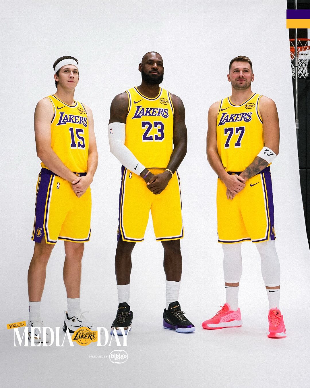 里夫斯新赛季将带来AR3各种配色NBA媒体日潮流inbox洛杉矶湖人 ​​​​