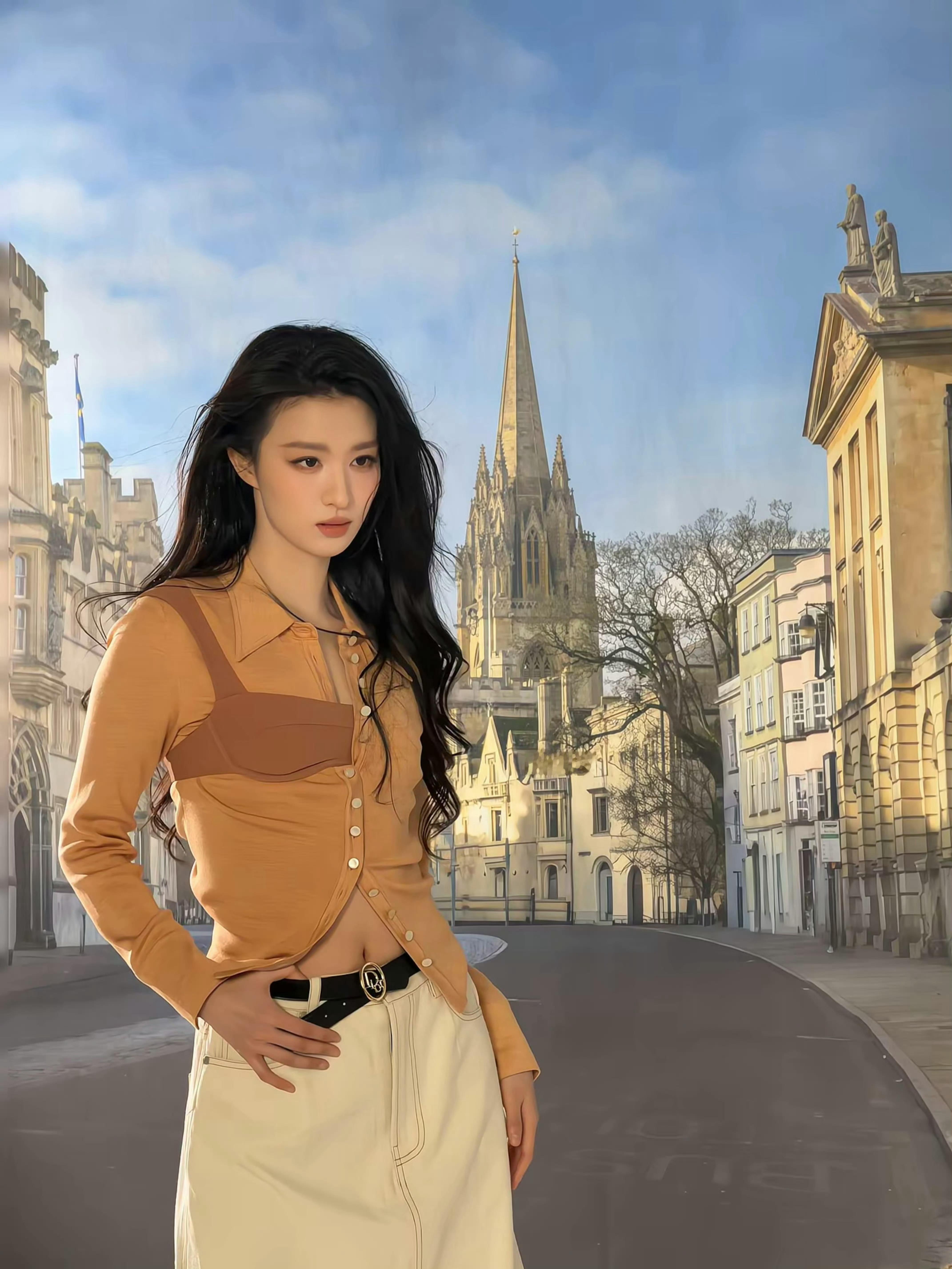 王楚然裟椤王楚然美得像AI 掉落随拍所有人都来看我们绝美船儿这么美就罢了楚然还霸