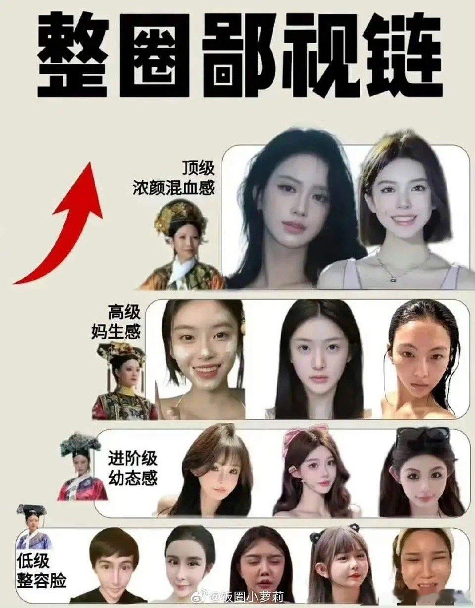 网红脸里最low 的一种是这样的吗 ​​​