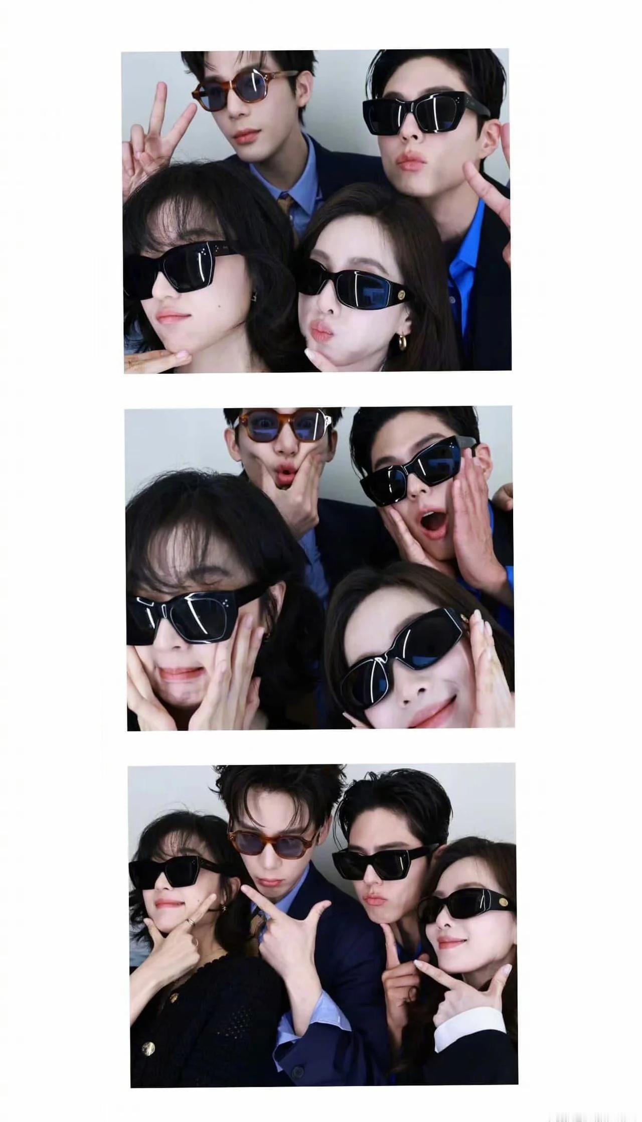 你们四个可以演一部剧给我看吗😘
刘诗诗 朴宝剑 王安宇