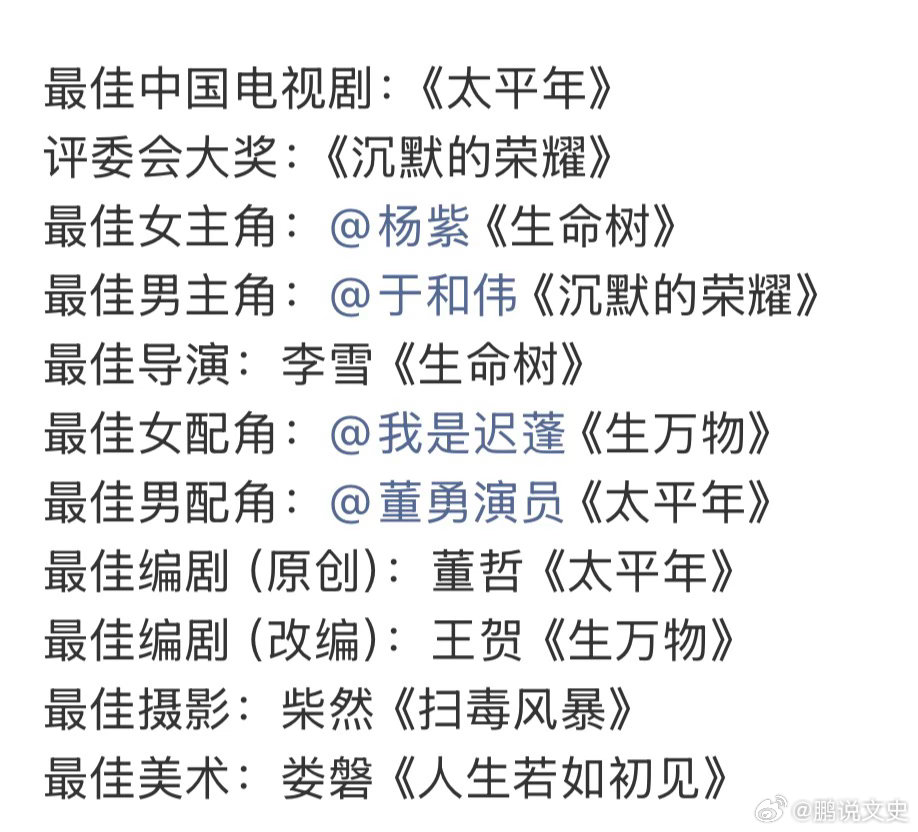 丢人的肯定不是藏海传感觉应该是题材问题吧，看获奖名单基本都是反应现实的 