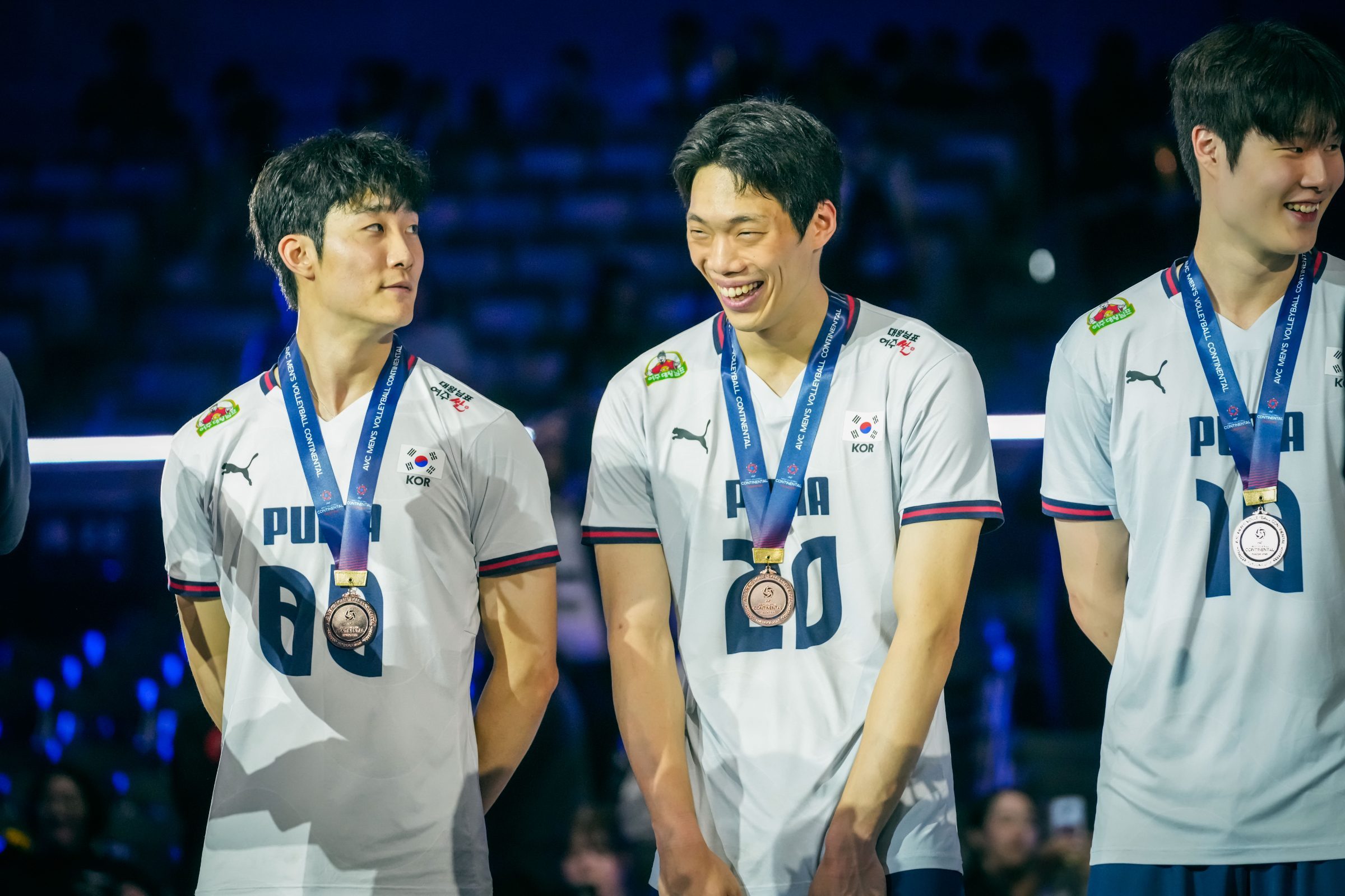 2026年男排亚锦赛季军🥉：韩国🇰🇷 
