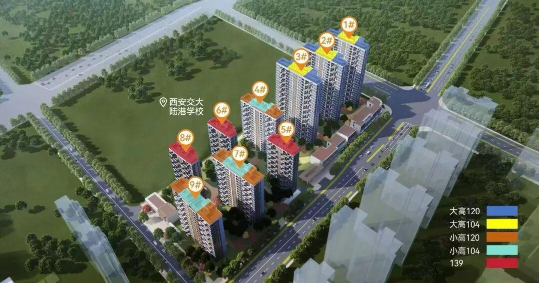 最新！日前，西安住建局官网公示了浐灞国际港奥北板块“中国铁建·花语博悦项目”新一