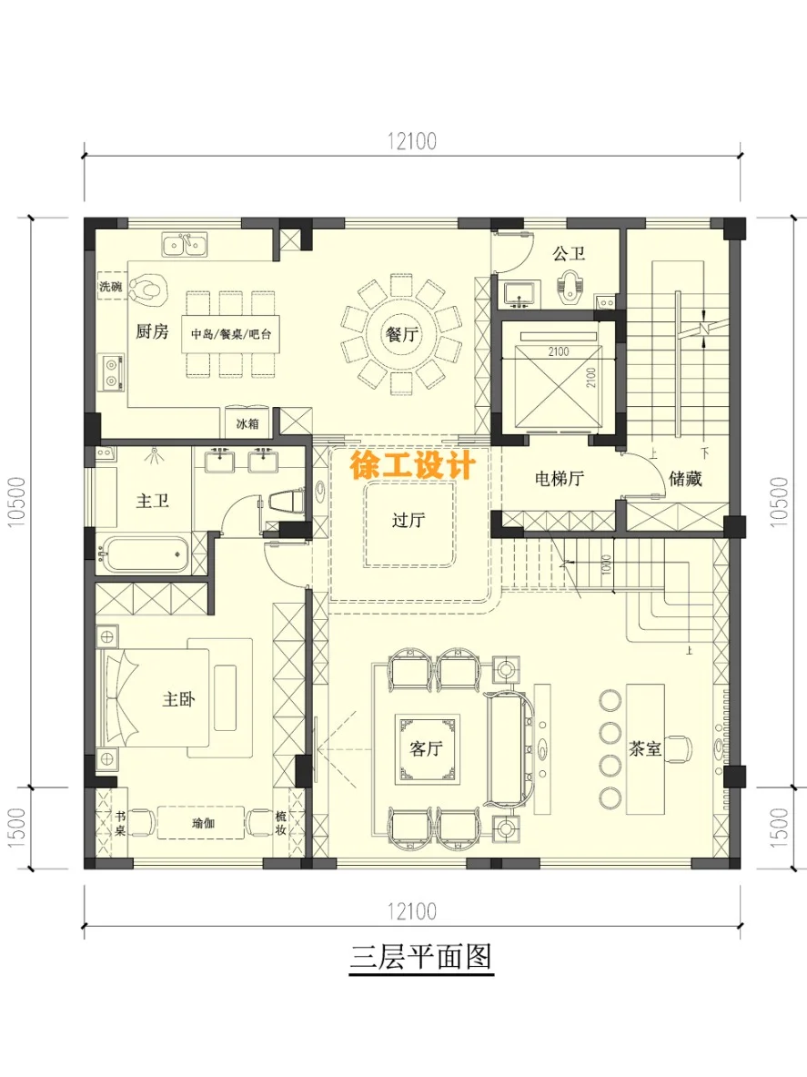 这个布局适合你吗？别墅自建房平面图