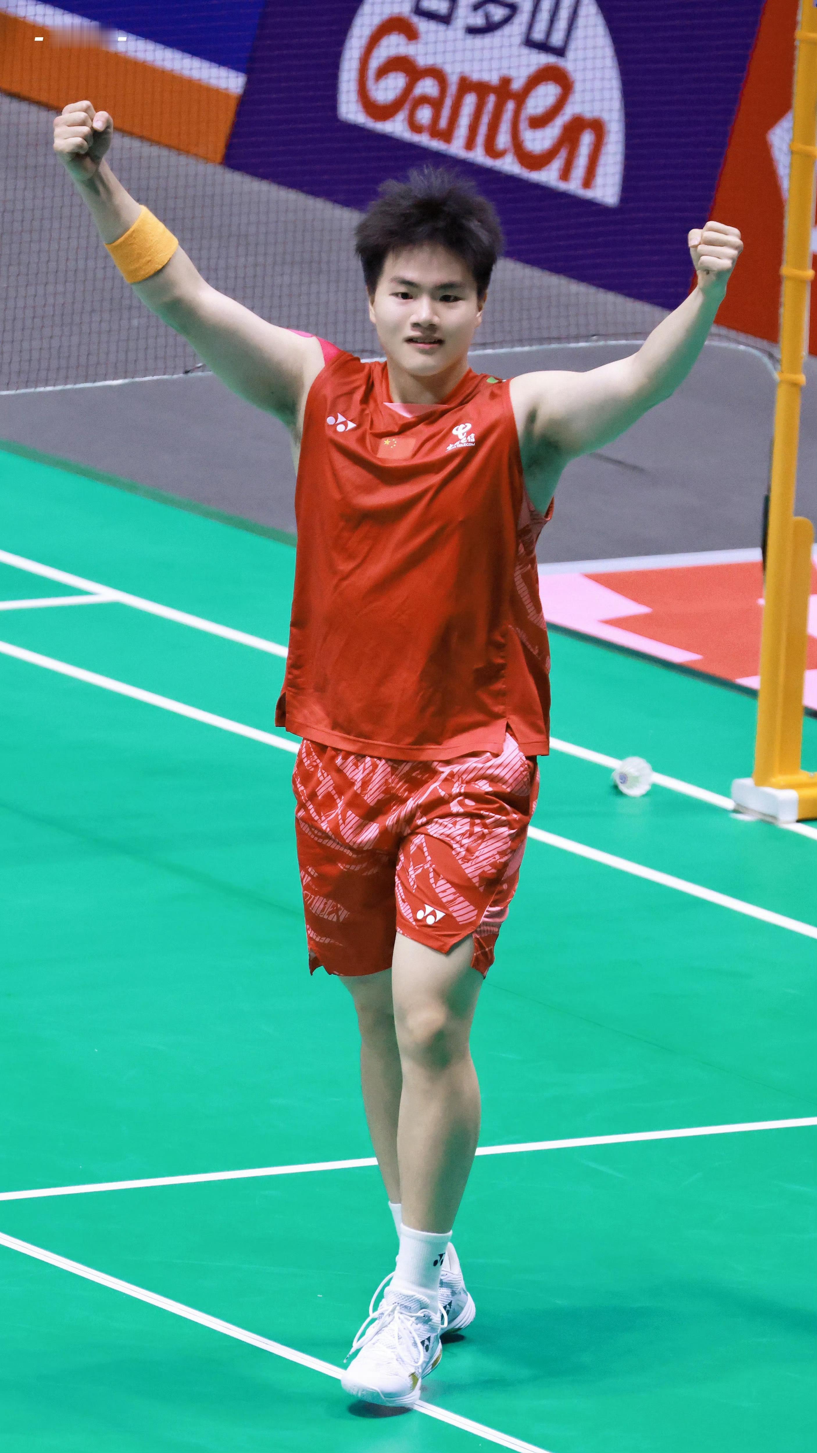 中国羽毛球队 不可复制的MVP 🏸day11: 印象最深的他的庆祝动作其实是指