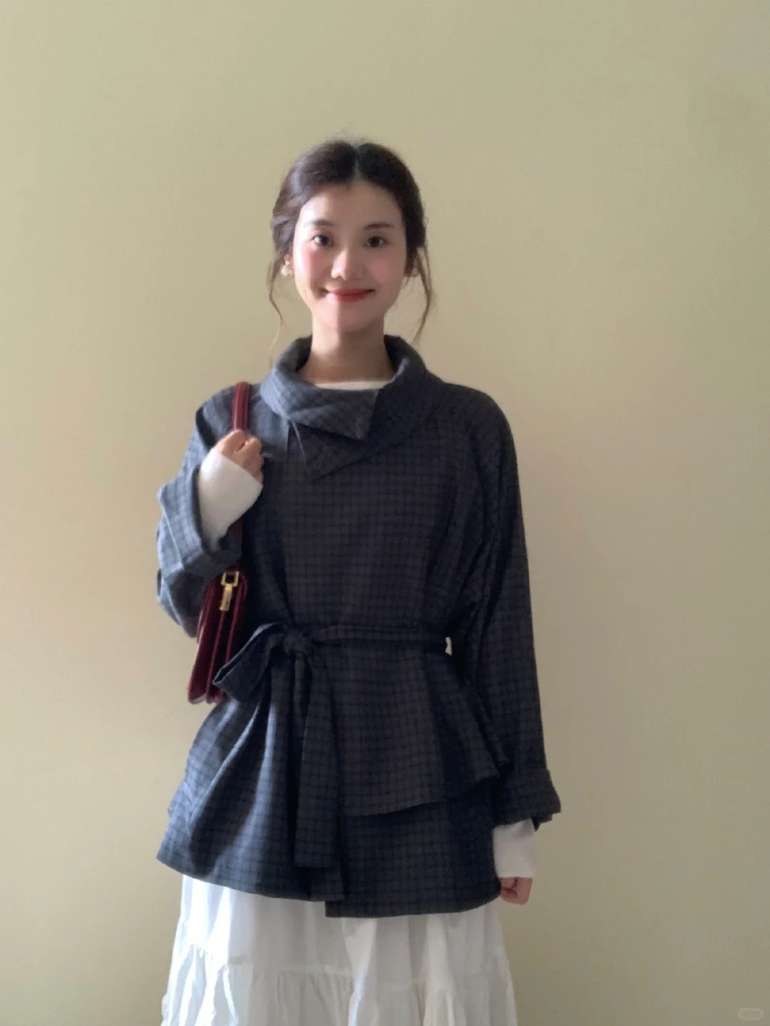 秋天的气质通勤一套！！