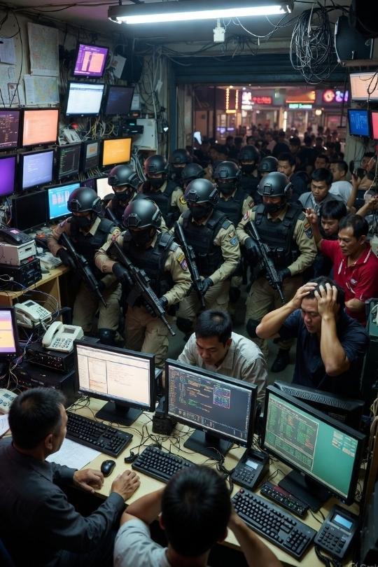 柬埔寨警方突袭电信诈骗窝点 57名外籍嫌犯落网 32人来自台湾
2025年11月