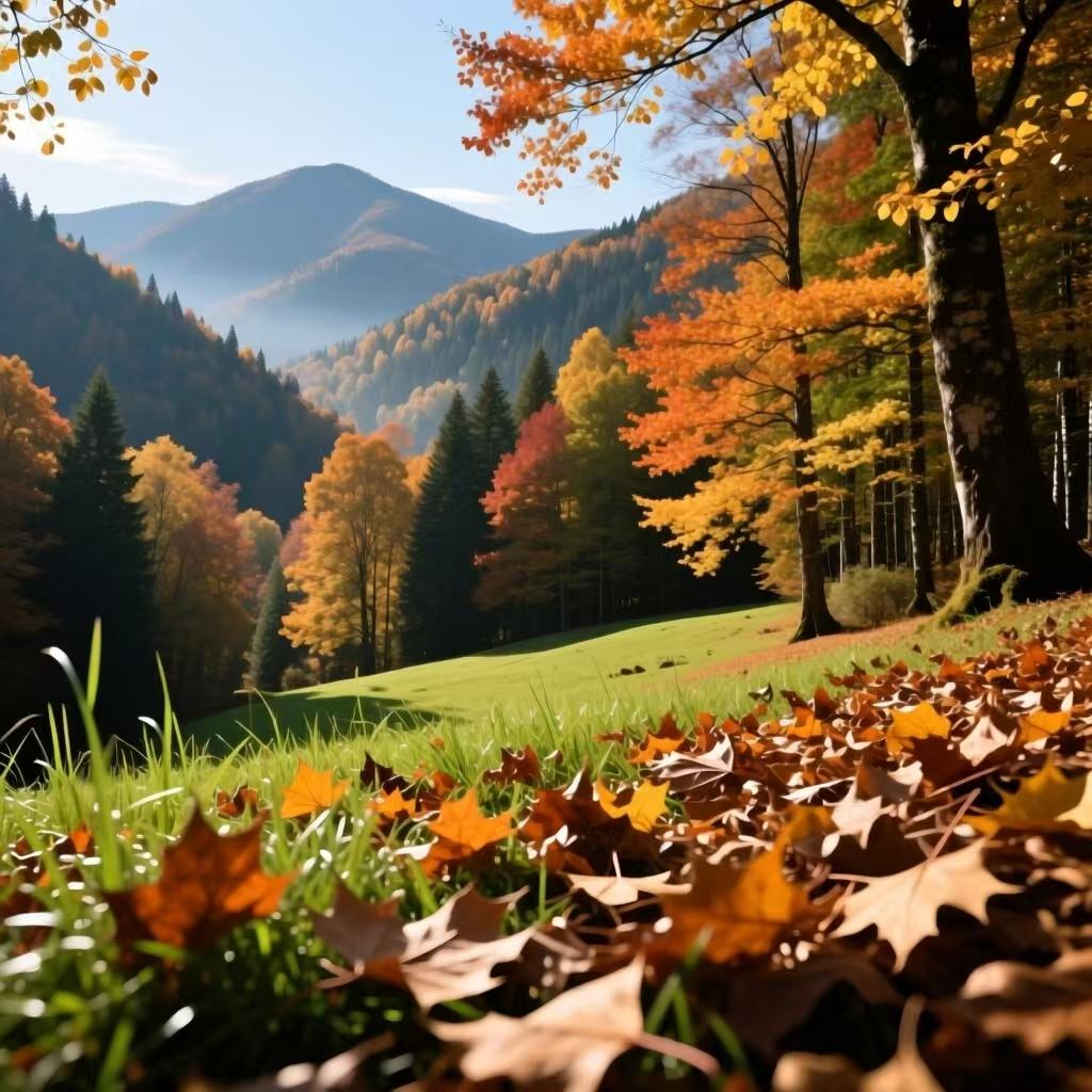 下联：春气山深碧草幽，求上联秋声林远落叶稠