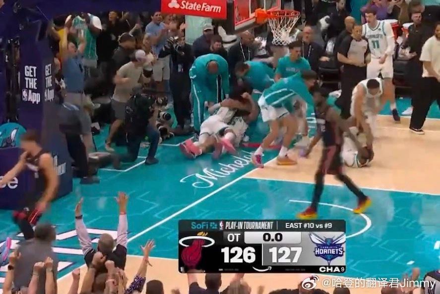 黄蜂赢了，三球关键上篮反转反转再反转的比赛 