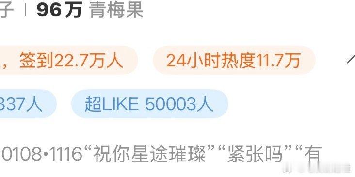 橹穆超话超like破5万了橹穆超话超like破5w了橹穆王橹杰穆祉丞超话超lik