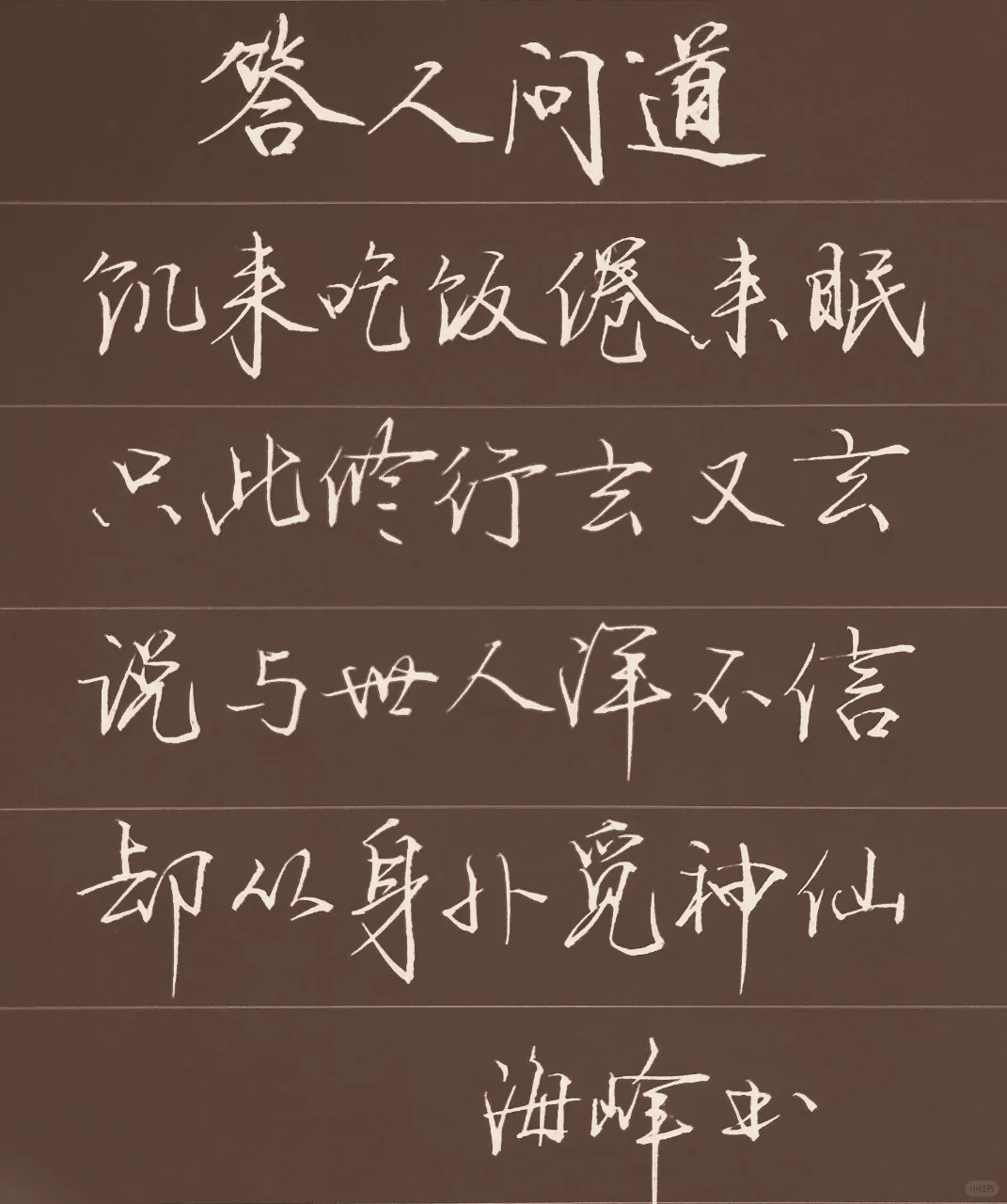 落在生命的光