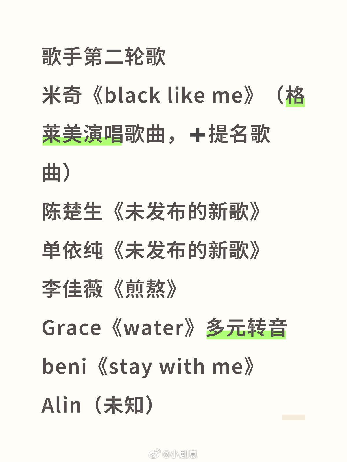 歌手[超话]歌手2025歌手第二轮歌米奇《black like me》（格莱美演