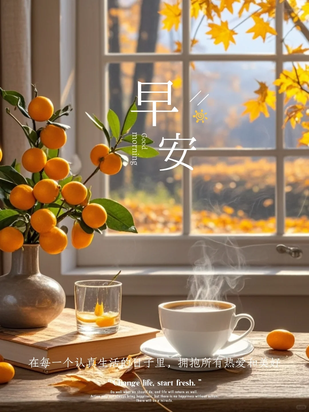 早安语录｜早安文案｜海报设计｜早安你好