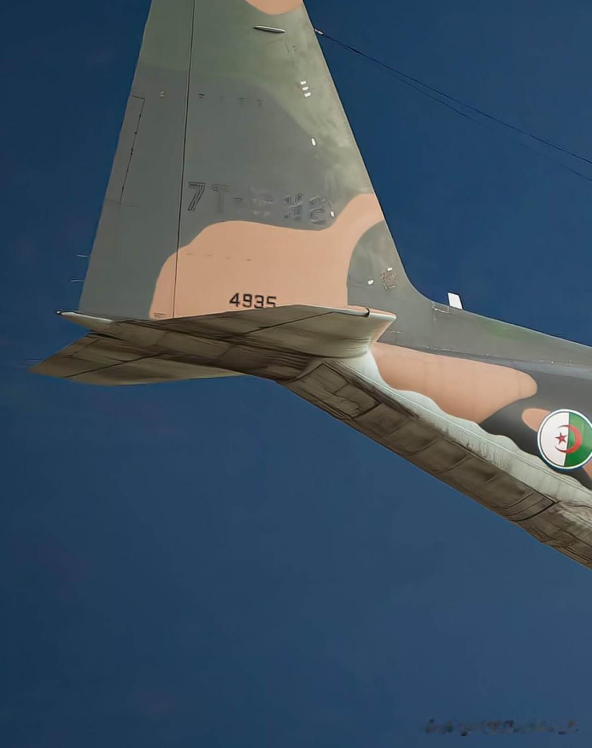 美国洛克希德公司（Lockheed）研制的 C-130H “大力神”（Hercu