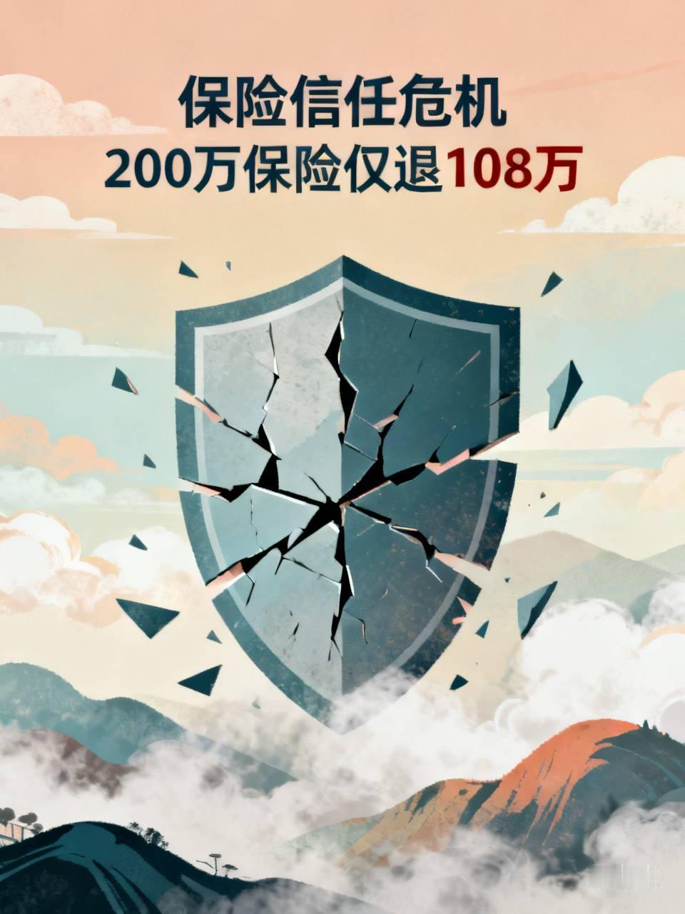 因为我们的保险不像外国，普通人得不到真正的保障。因此，谁也不敢买。