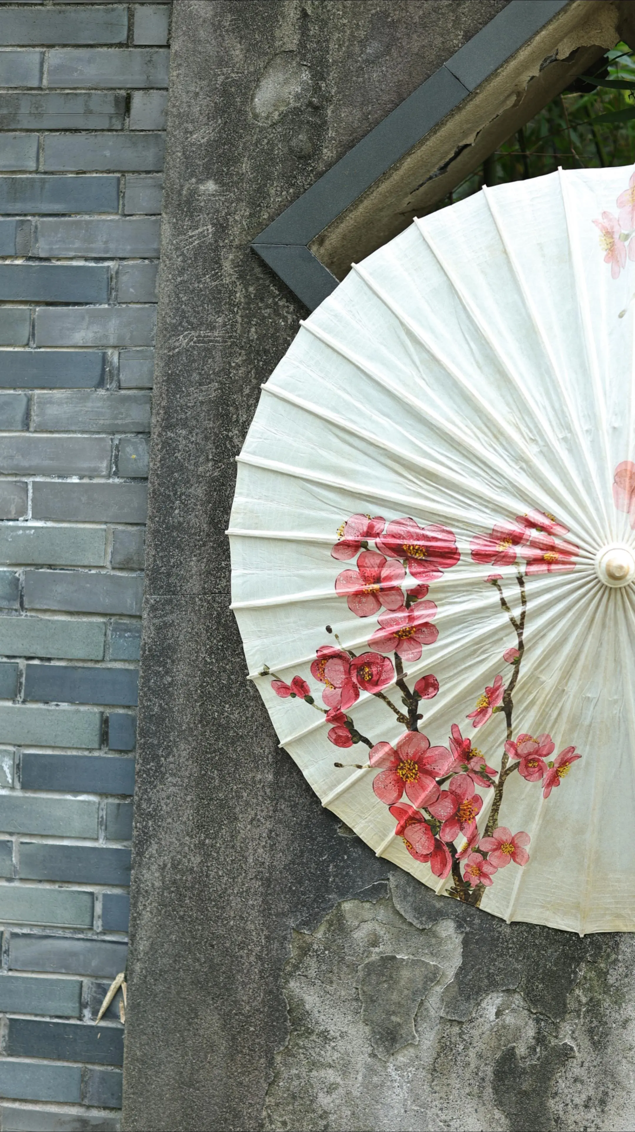 海棠入伞，撑开一帘中式幽梦。海棠，素有 “花中神仙” 之美誉，寓意着苦...