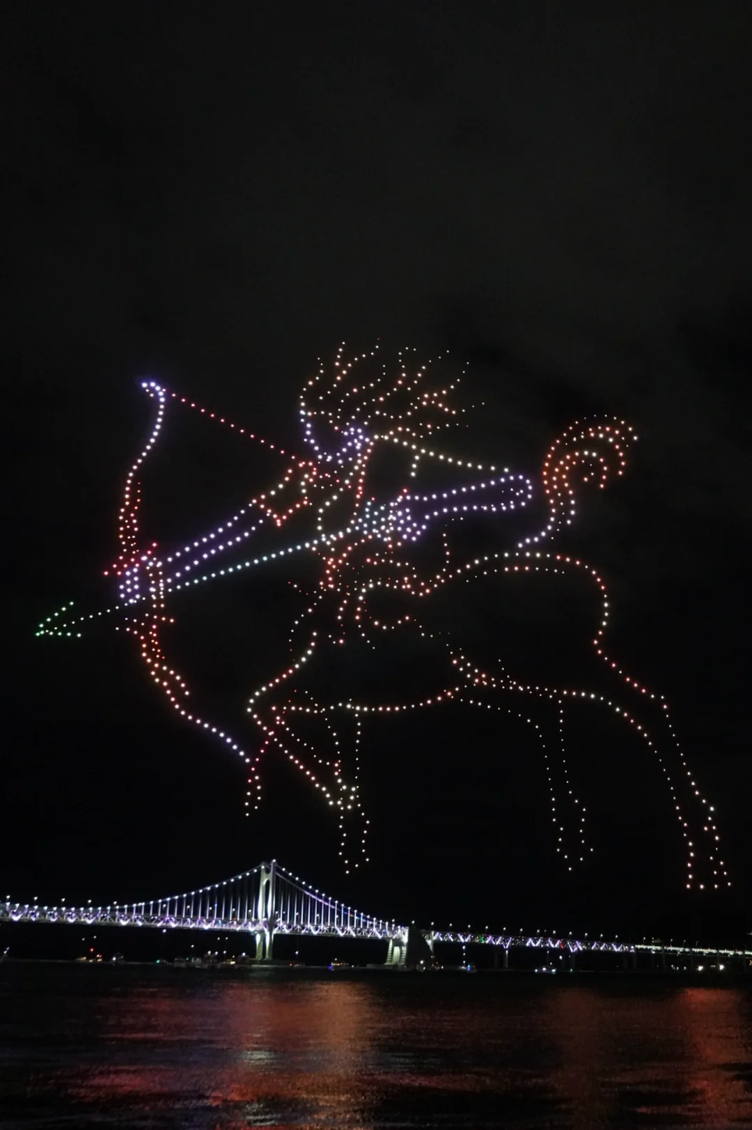 韩国自主技术的无人机秀放在国内是什么水平