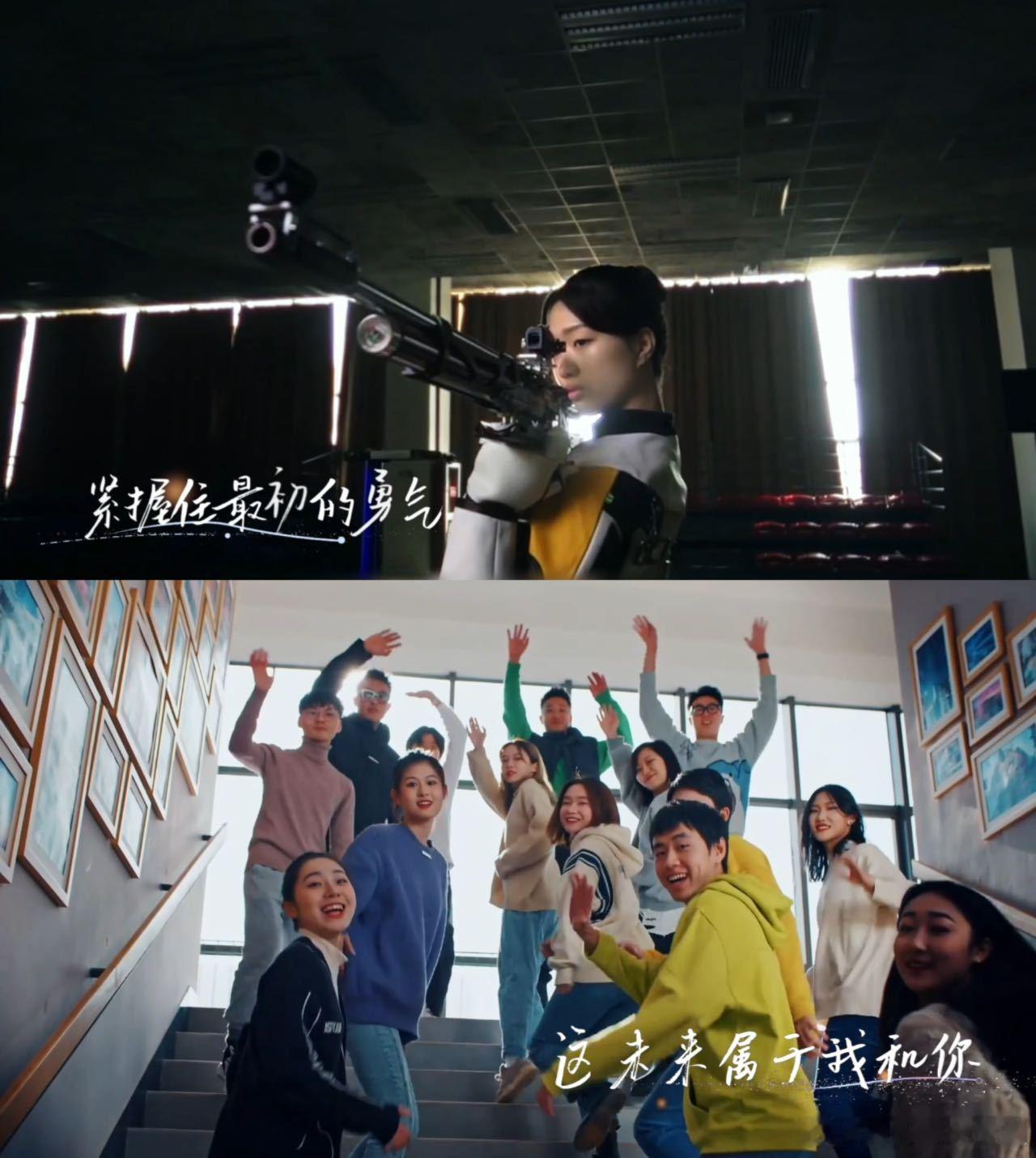 武大靖用歌声为冰雪健儿加油 《继续》这首歌就是武大靖的内心独白吧！旋律里的坚持和