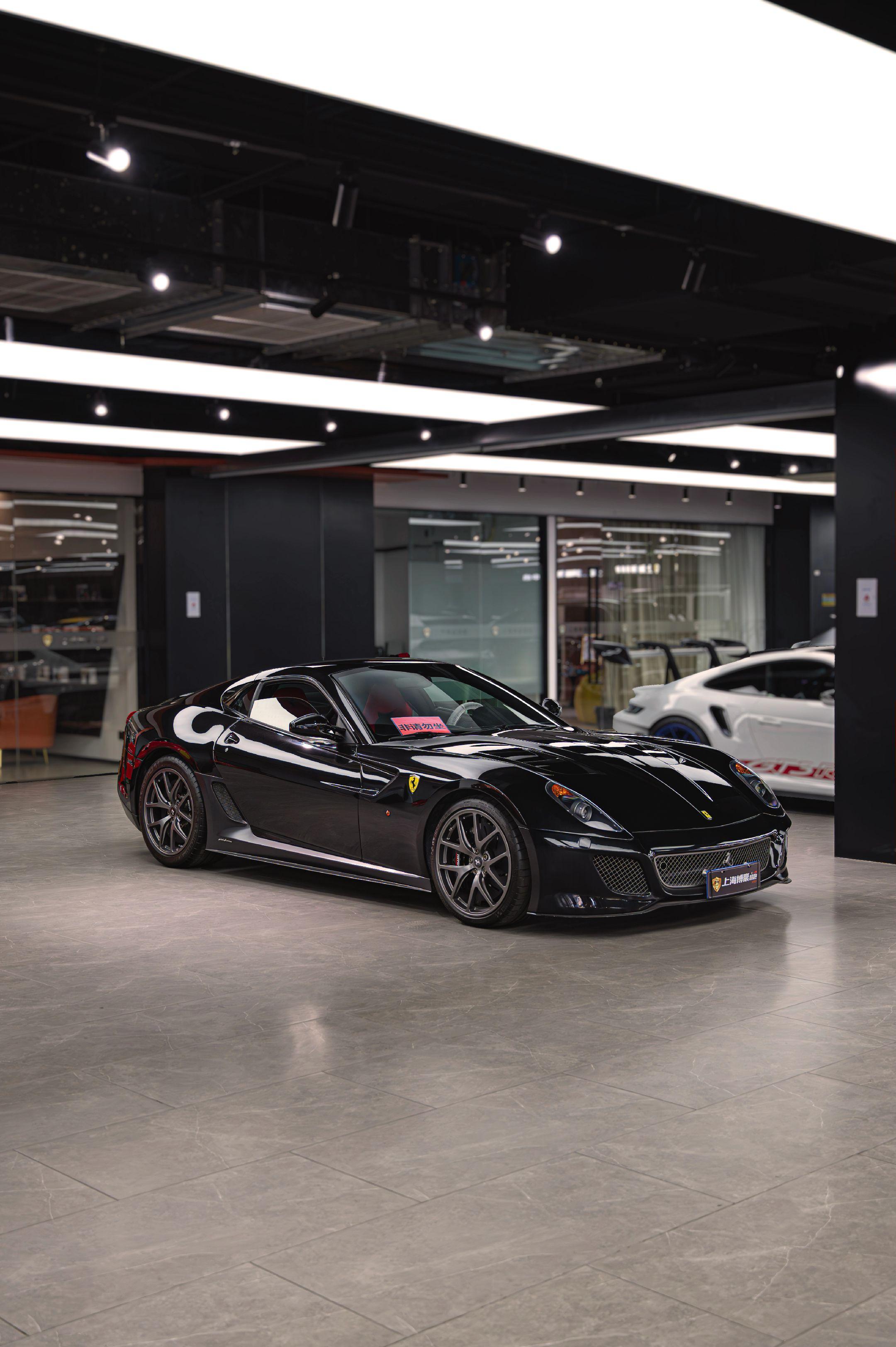 最保值的599。Ferrari 599 GTO，配色为Nero Day...
