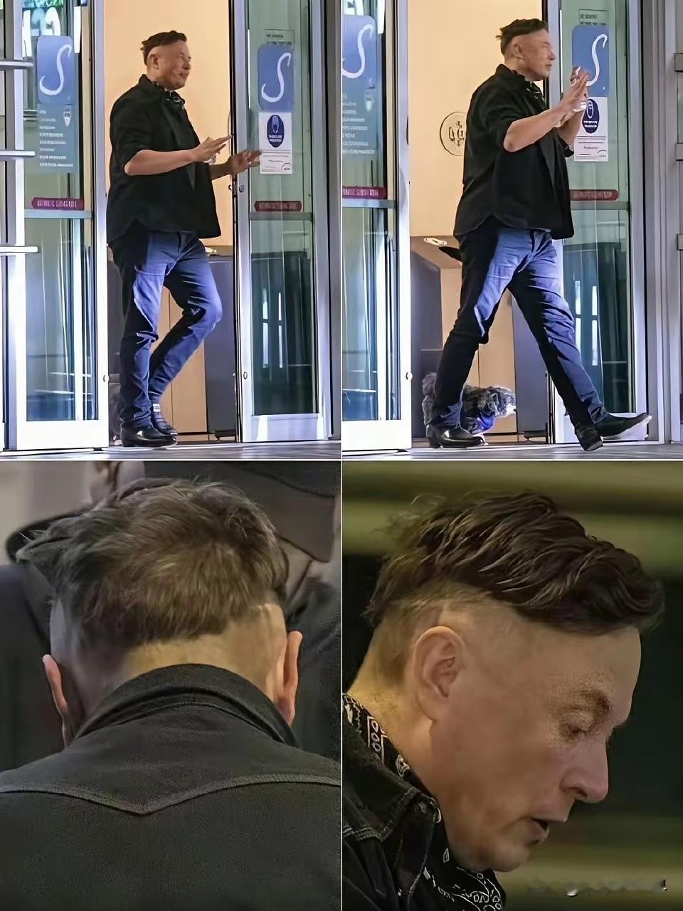 据说，这是马斯克在中国上海花2万美元聘请的设计师为他设计的发型，真是太有型了。