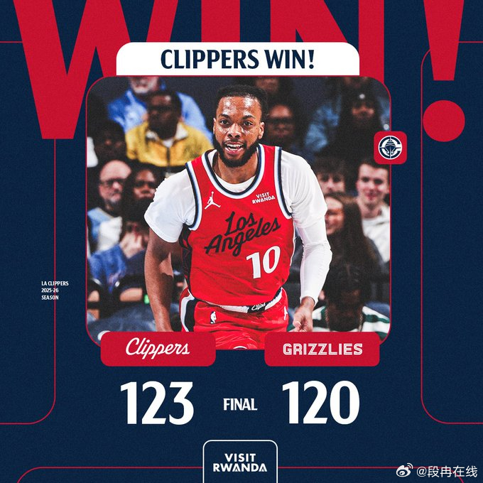 快船对阵灰熊打得跌宕起伏，快船19分逆转取胜太提气！定海神针伦纳德，全场轰下28