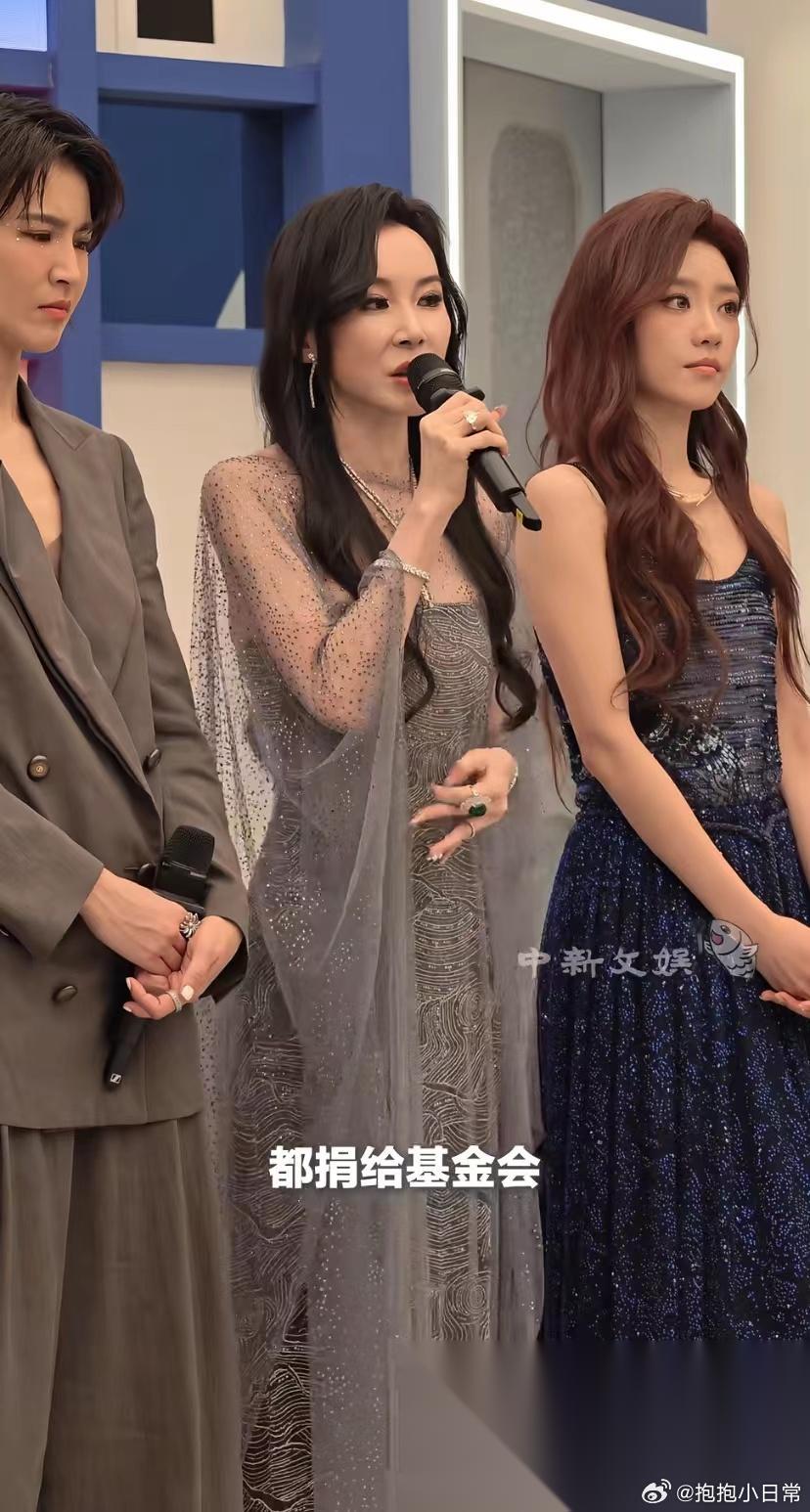 永远会为萧蔷这样优秀真诚的女性所折服 她说来参加浪姐，是为了多募一些善款 节目所