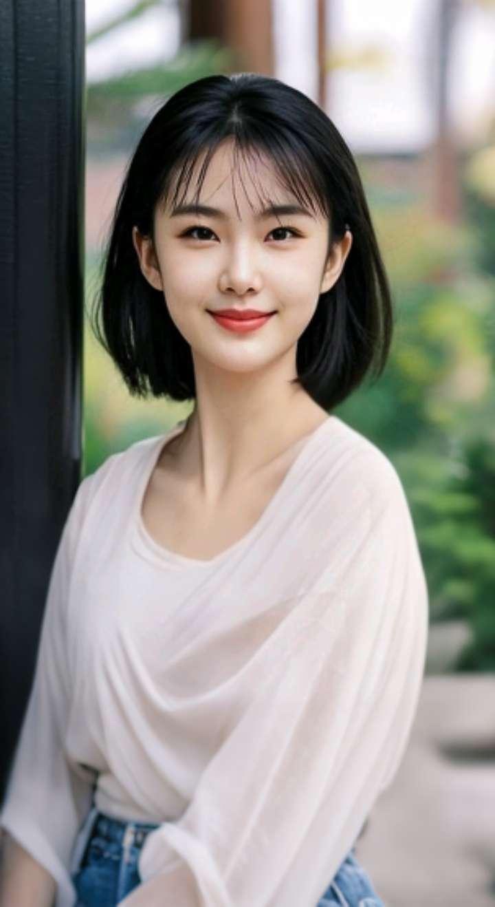 AI扩图 网感自拍