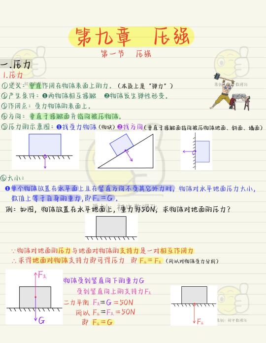 八下物理：压强超详解析，靠它考满分，稳了❗