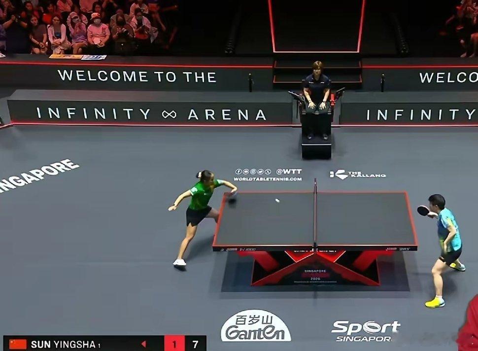 孙颖莎7比11帕拉南孙颖莎，竟输帕拉南一局❓今晚孙颖莎🇨🇳vs帕拉南🇹🇭