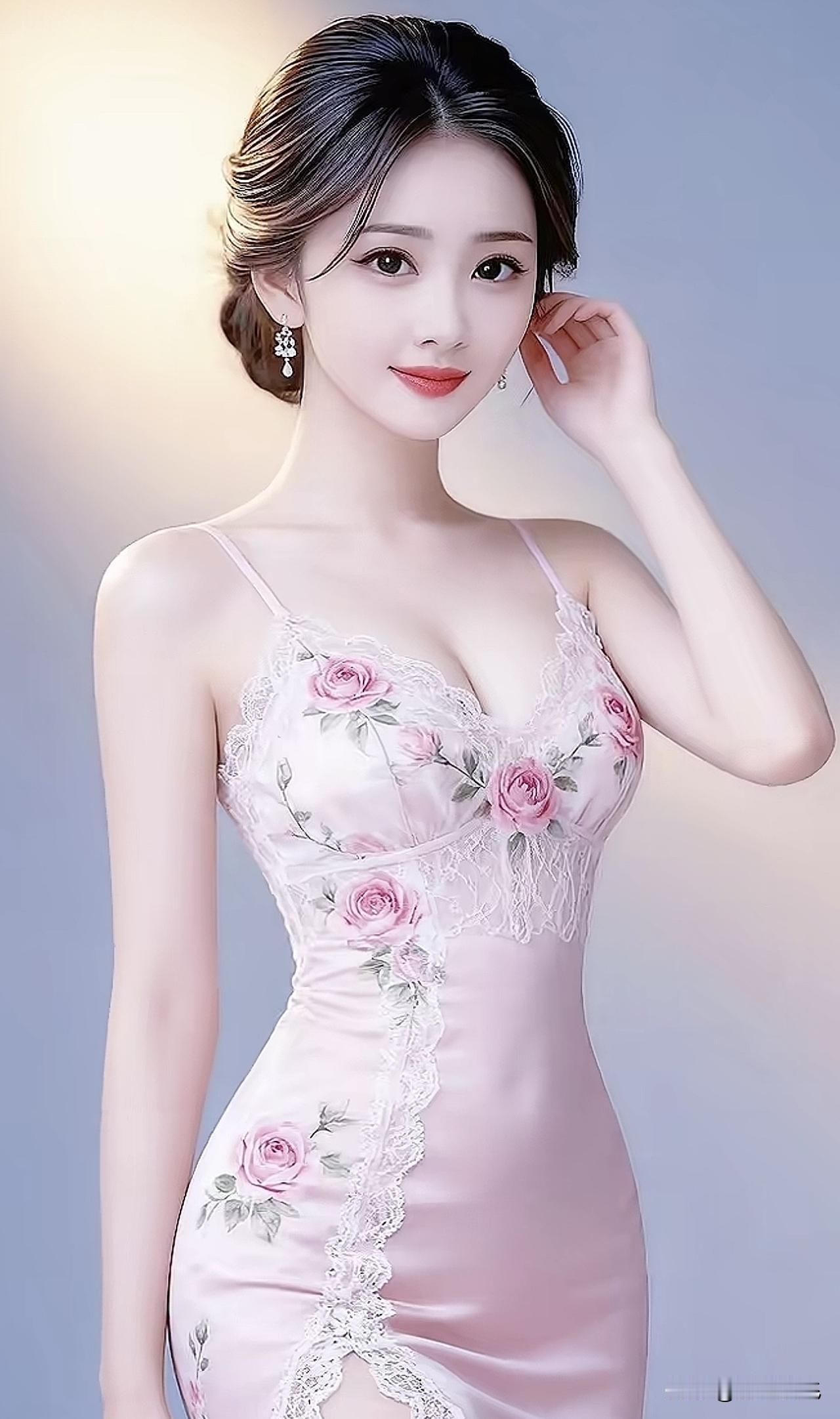 温柔粉裙，优雅气质，绽放迷人魅力！🌸💃温柔粉色裙 粉系连衣裙 温柔粉裙少女 
