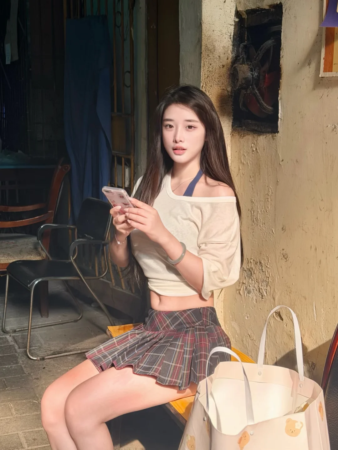 在老街的角落
