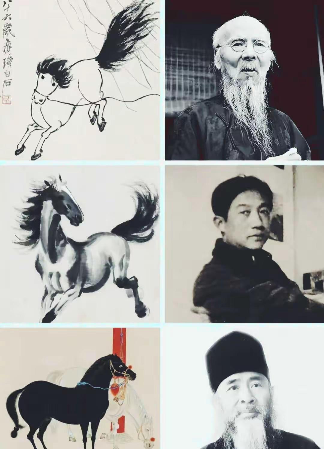 艺术有时就是这么神奇，你看着齐老画的马像过家家，它的价值却抵得上北京的一座四合院