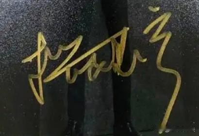 撒贝宁的签名独具特色，字形流畅自然，飘逸而不失力度！