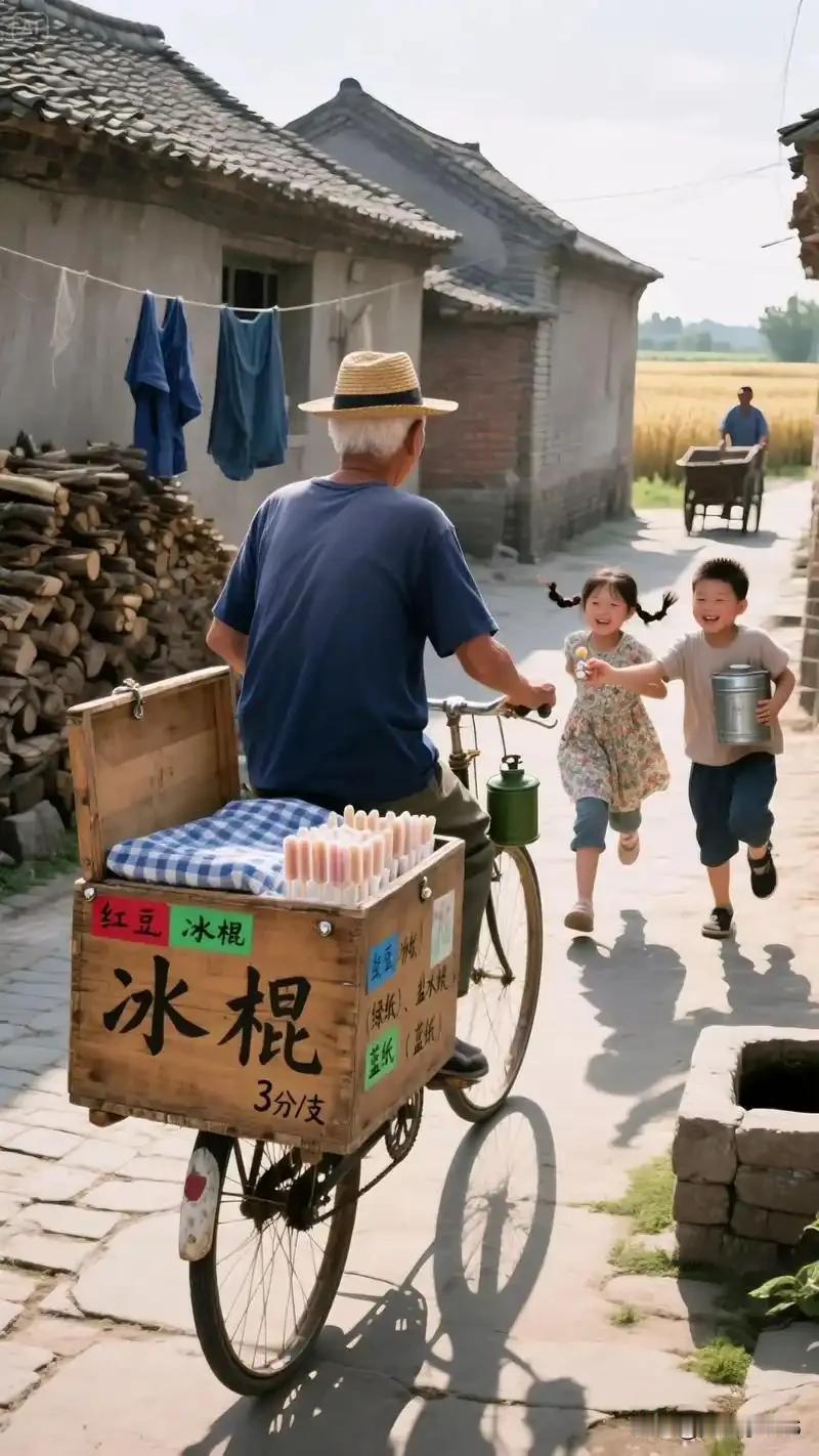 吃过5分钱的冰棍吗?
大约70年代末，还没有上学呢，不但吃过5分钱一只的冰棍，还