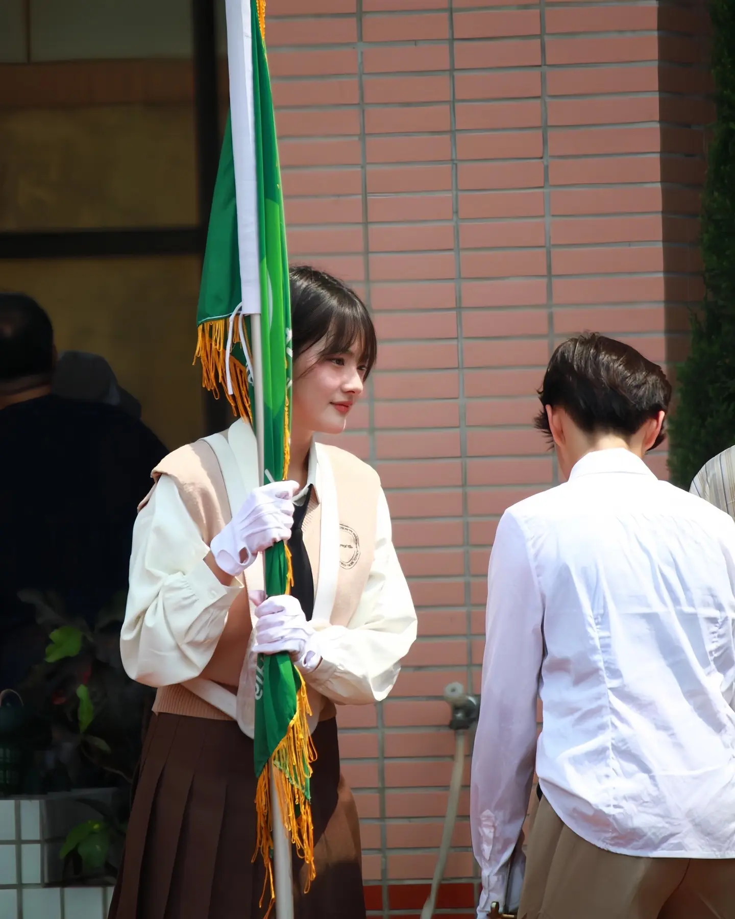 台湾 高中 仪队表演 台湾女生 甜妹