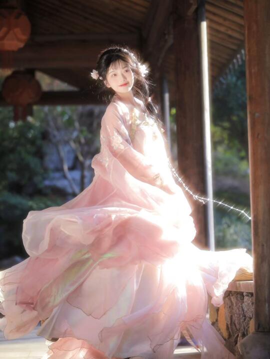 仙一般，梦一般的汉服女孩 | 西安汉服