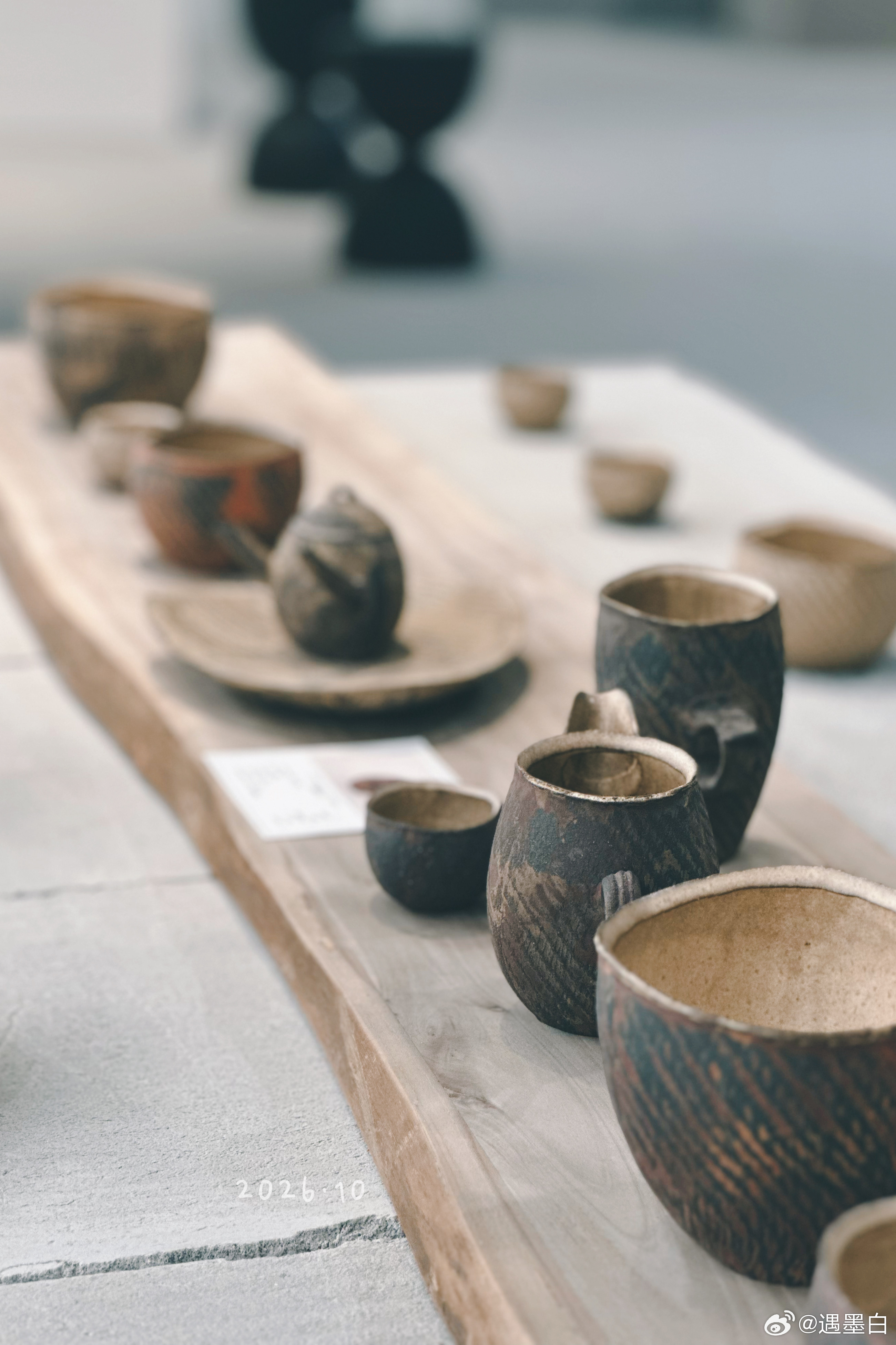 一个小小的器物展。 ​​​
