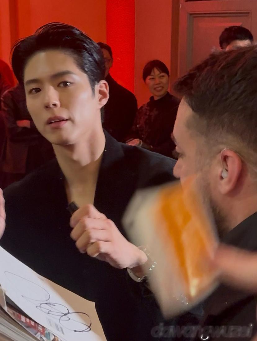 朴宝剑好帅啊晚宴偶遇朴宝剑网友晚宴偶遇朴宝剑