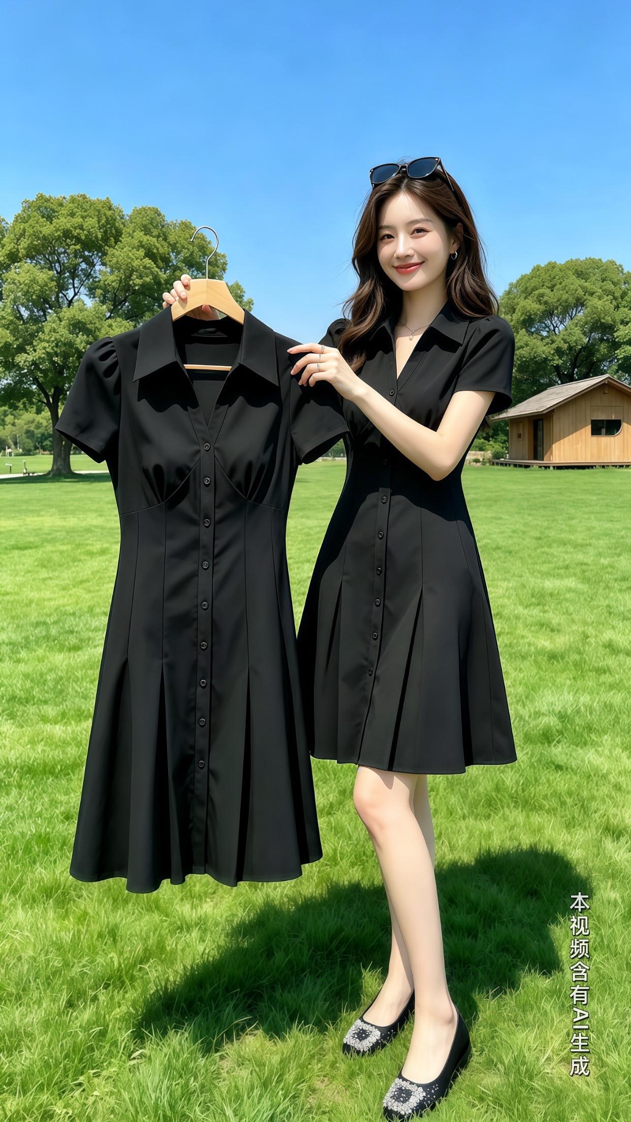 当微胖女生想尝试韩系淑女风时在穿搭上学会了扬长避短 清冷感淡颜系一周穿...
