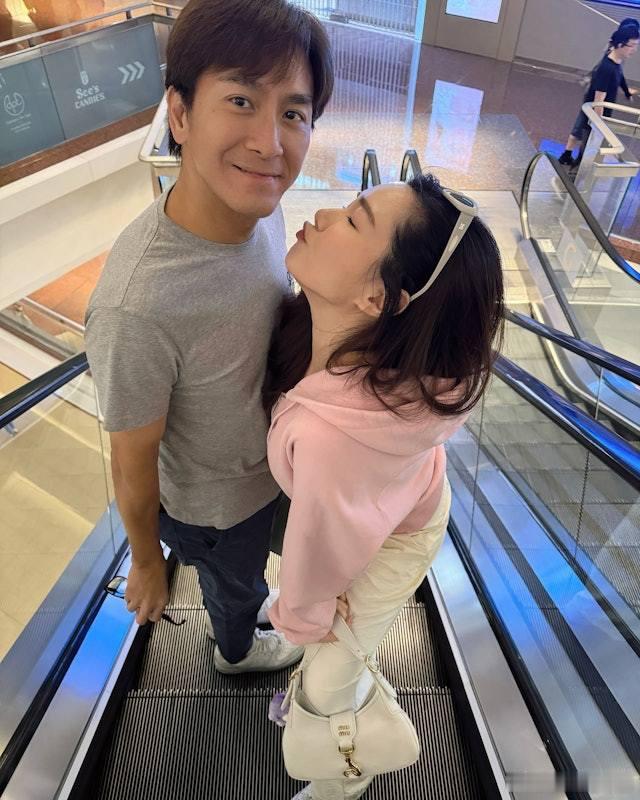 湯洛雯為馬國明慶52歲生日，情侶裝貼頭合照 sweet 到漏馬國明與湯洛雯婚後生