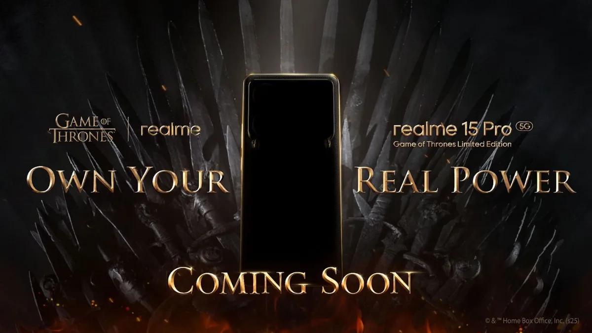 真我将在海外推出 realme 15 Pro 权利的游戏特别版，可惜没有国行，这