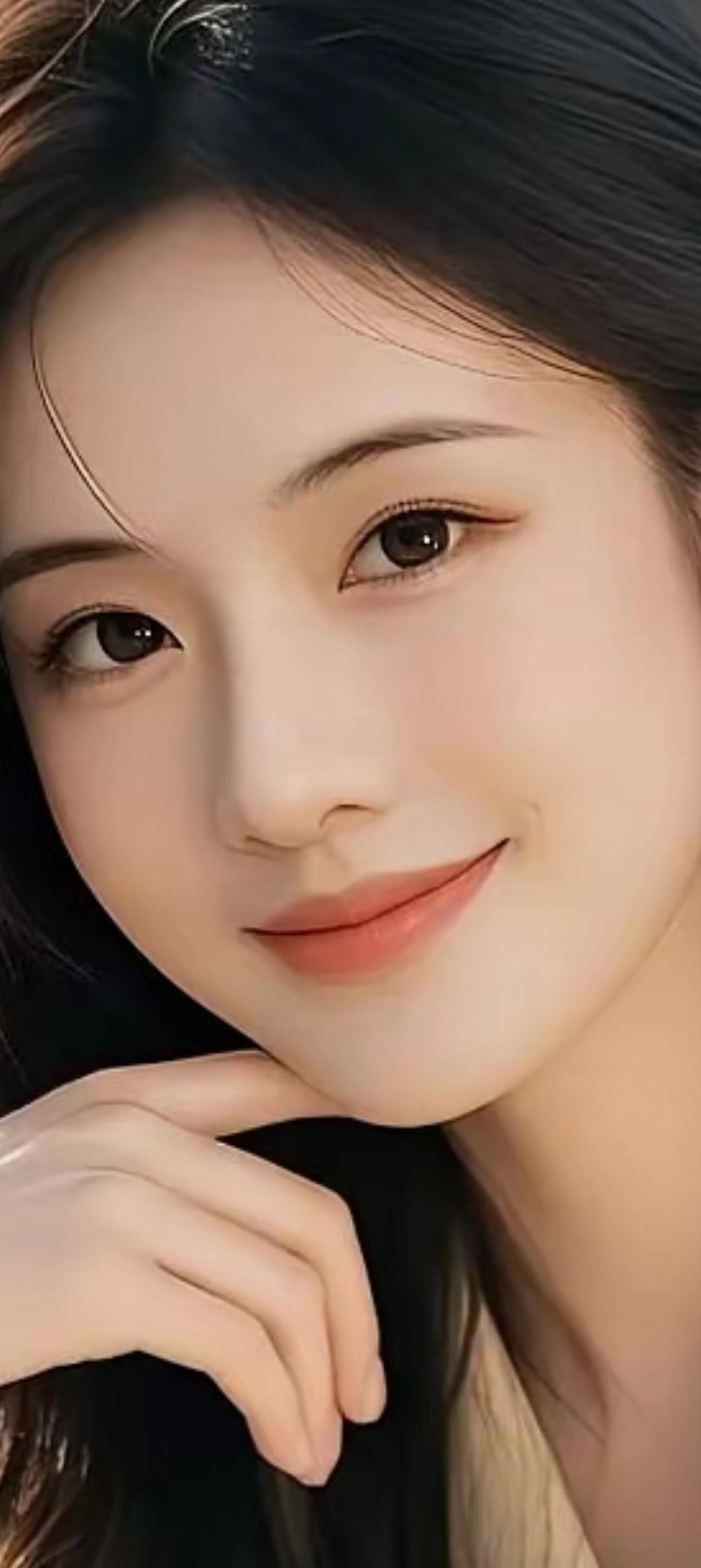 温柔甜美的微笑，散发着迷人的魅力！😊✨