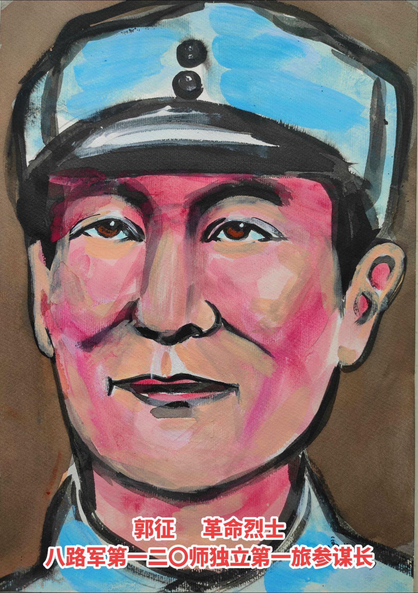 他是抗日战争牺牲的八路军高级将领。纪念  骁勇善战的八路军第一二〇师战...