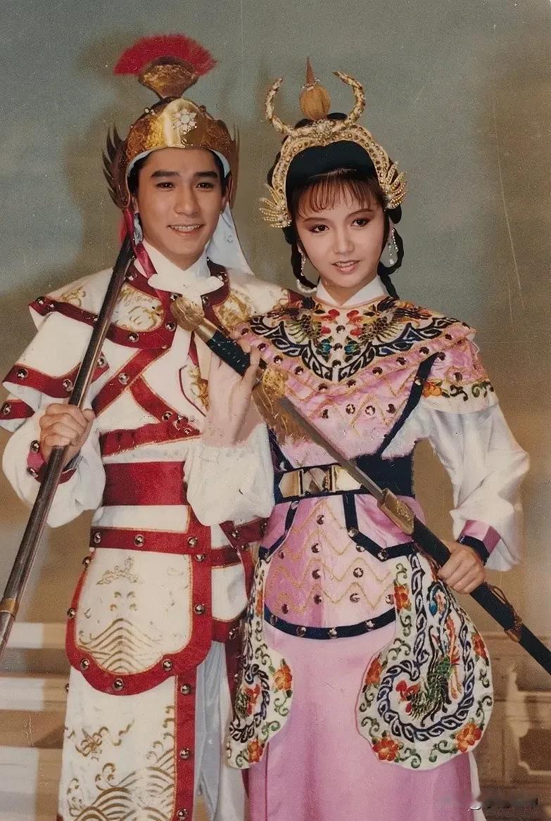 《杨家将》七对夫妻，谁最登对？
七郎夫妇一梁朝伟曾华倩
六郎夫妇一刘德华刘嘉玲
