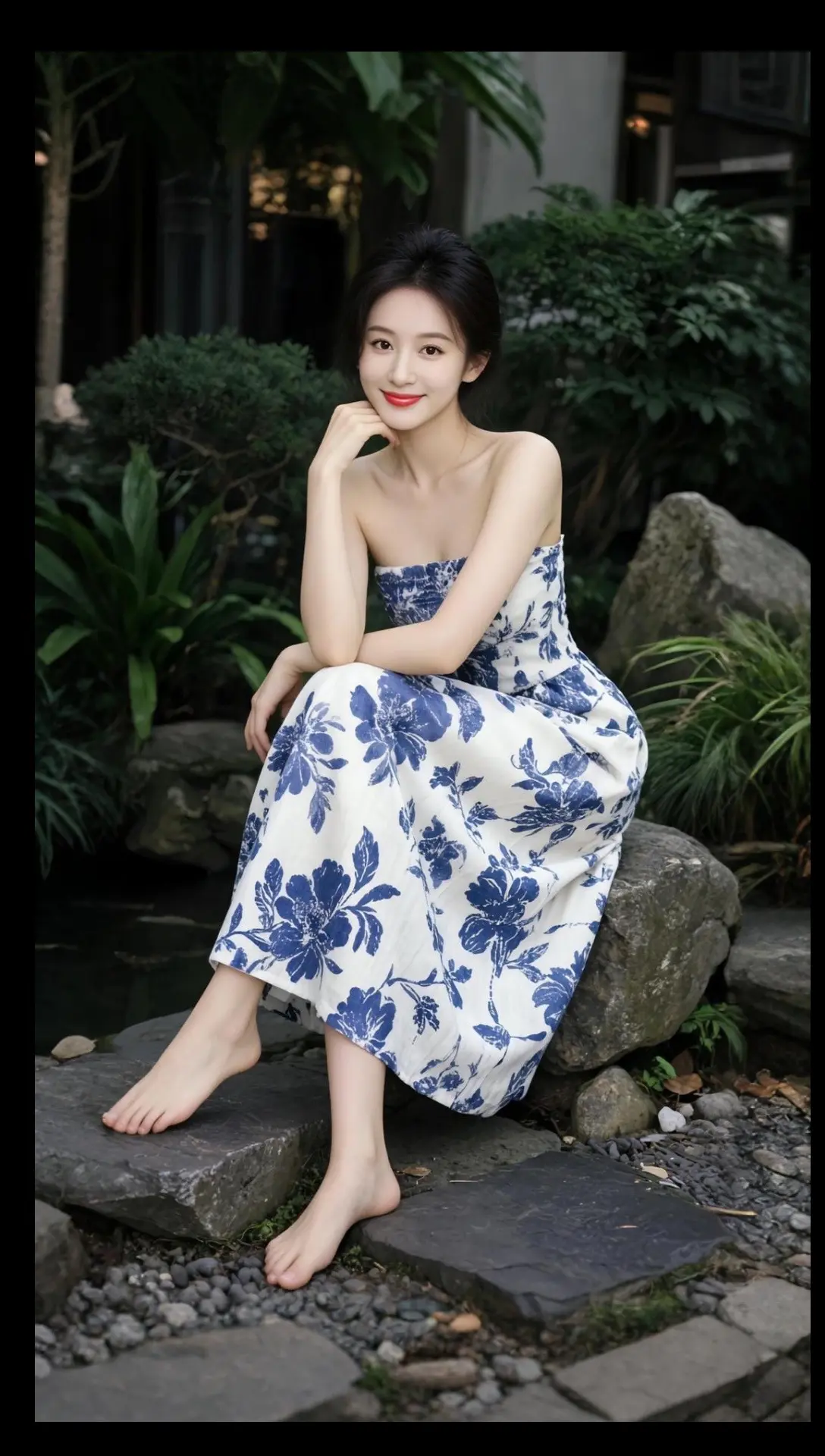 AI庭院雅韵写真 ai创作