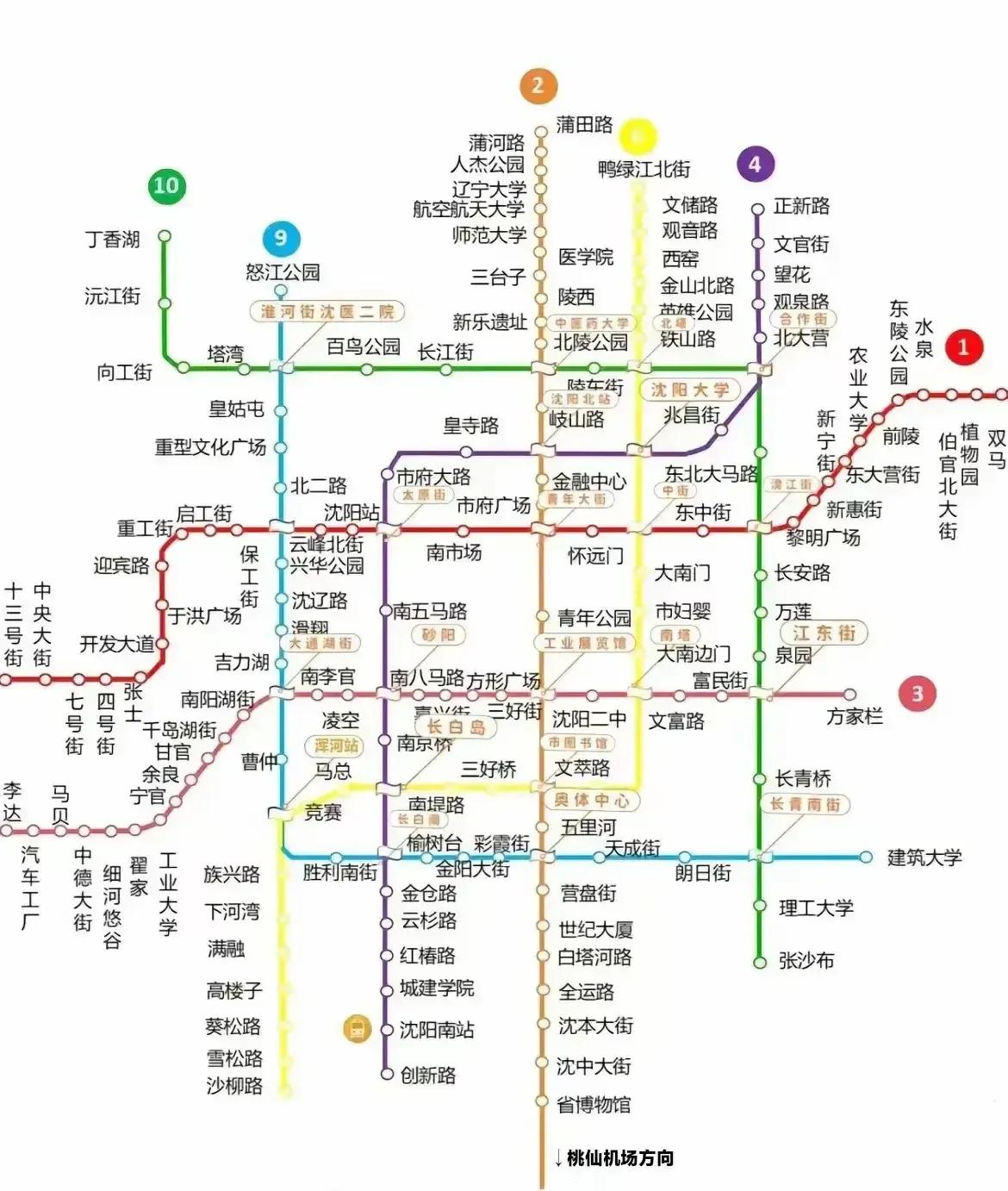 沈阳地铁最全🚇线路图发布，规划至2035年，沈阳将拥有至少20条线路，届时沈阳